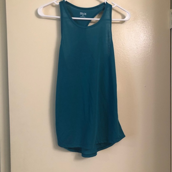 Zelos Slim Tank Turquoise SZ- XS - Picture 4 of 6